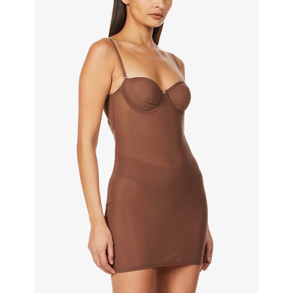 SKIMS Naked Convertible Stretch-woven Mini Dress NWT